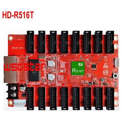 HUIDU HD-R516T (Replace HD-R516) Full Color LED Receiving card Work with HD-C15 HD-C15C HD-C35 HD-C35C HD-VP210 HD-VP410