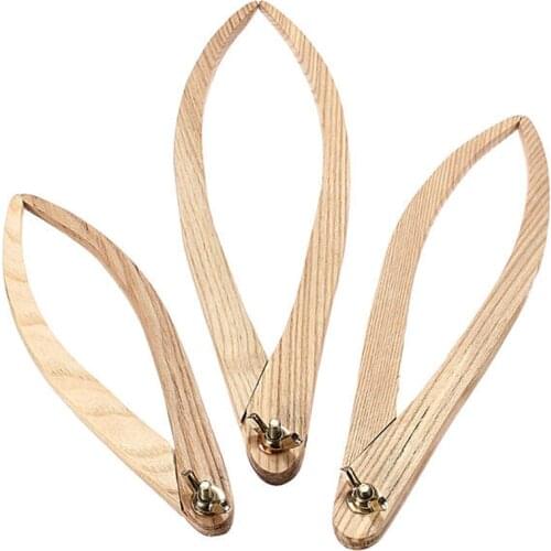 3 Pcs Wooden Clay Ceramic Measuring Tools Calipers Pottery Ceramica Useful Clay Tools 8 10 12 inches