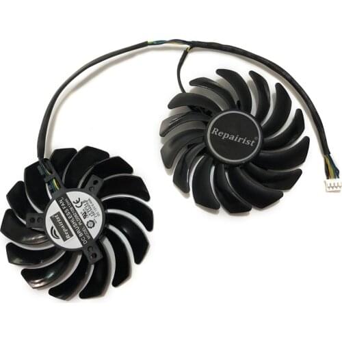 85MM PLD09210S12HH PLD09210B12HH RX470 RX570 VGA GPU Graphics Card Cooler Fan For MSI RX 470 RX 570 ARMOR Video Cards Cooling