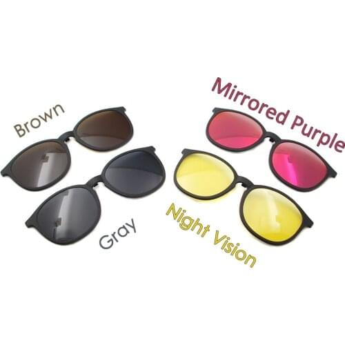 Magnetic Sunglasses Clip-On For Model 5515