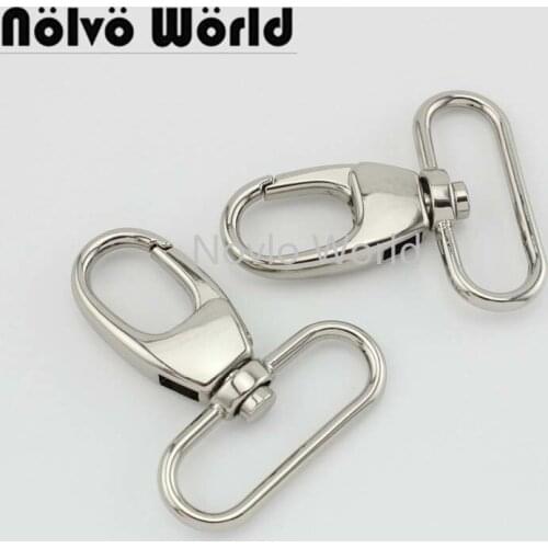 Nolvo World 5-20-100pcs 5 colors 54*38.5mm 1-1/2" Heavy Trigger Clips Snap Hook For Purse Bag Strapping Swivel Clasps Clips
