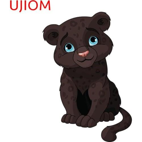UJIOM Black Panther Wall Stickers Home Office Room Decor Wall Decal Bedroom Accessories Decor Poster Wallpaper Waterproof