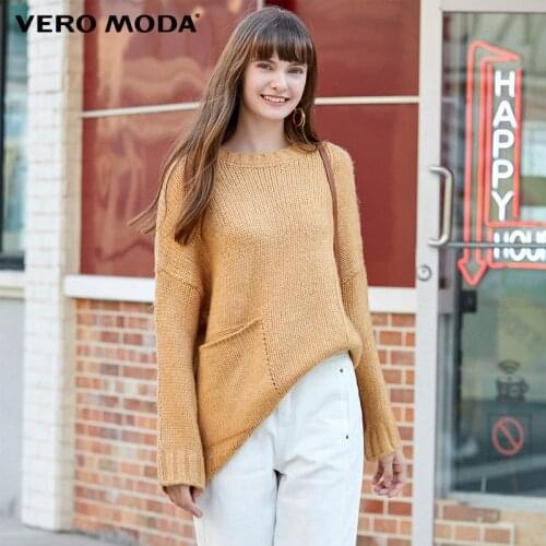Vero Moda Womens Loose Pocket Winter Sweater |319413532