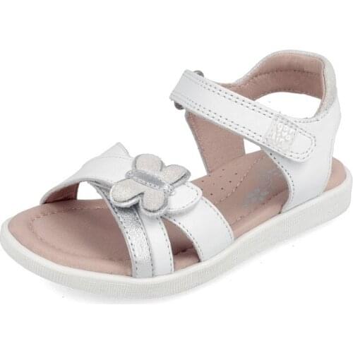Sandals for girl with butterfly, of Garvalín