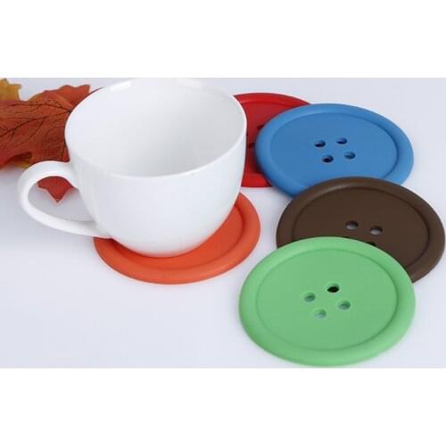 Mike Coffee silicone table mat Slip Insulation Pad Drink Holder Cup Coaster set individual placemat stand hot drink mug coasters