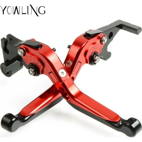 Motorcycle folding handbrake Extendable Motorbike Brakes Brake Clutch Levers For Aprilia RS50 RS 50 2006 2007 2008 2009 2010