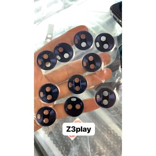 Back camera glass For Motorola moto z3play z3 play X4 Z3 Z4 E5plus Back Camera Lens Cover Flash on Housings