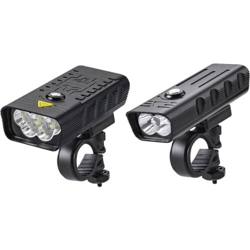 T6 LED Mountain Bike Flashlight Bicycle Rainproof Bike 4 Modes Front Headlamp Back Headlight Lamp Ultralight Bike Light