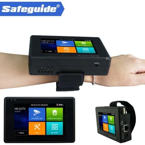 2018 hot sale IPC-1800ADH Plus CCTV TESTER with test ip camera built in WIFI, create WIFI hotspot