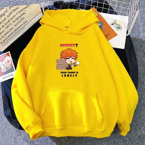 Supportive Beel Anime Obey Me Shall We Date Hoodies Plus Size Hoodie Harajuku Pullovers Sweatshirt Manga Winter Clothes Women