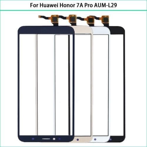 10PCS New Touchscreen For Huawei Honor 7A Pro AUM-L29 Phone Touch Screen Digitizer Sensor LCD Front Glass Panel Lens Replace