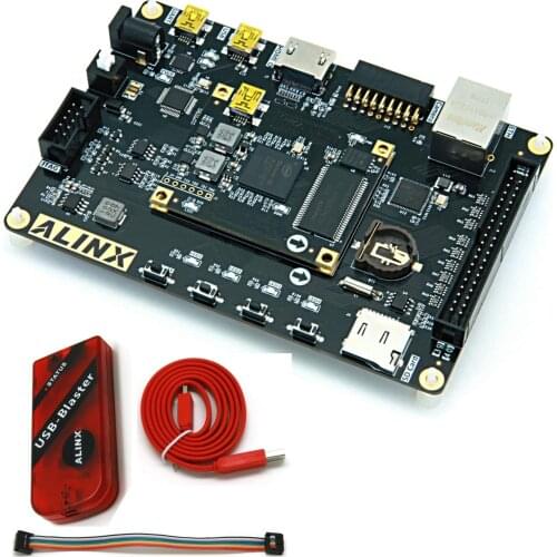 ALINX AX1006C: Cyclone 10 10CL006 (FPGA Development Board + USB Downloader)