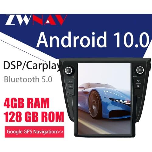 Tesla screen Android 10 Car Multimedia Player For Nissan X-TRAIL 2014-2016 car GPS Navi Auto video audio radio stereo head unit