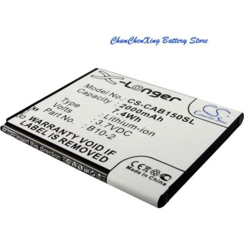 Cameron Sino High Quality 2000mAh Battery B10-2 for CAT B15, B15Q, B15Q AM