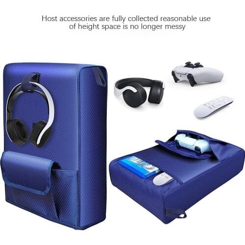 GP-509 for PlayStation 5 Game Console Host Storage Dust Protection Cover for PS5 UDH/DE Console Storage Protection Cover