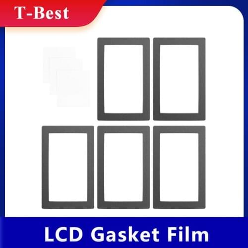 Black LCD Gasket 9.5 x 6.7in Protection from Resin Spill with Non-dust Cloths for ELEGOO Saturn 8.9 Inch Resin 3D Printer Screen