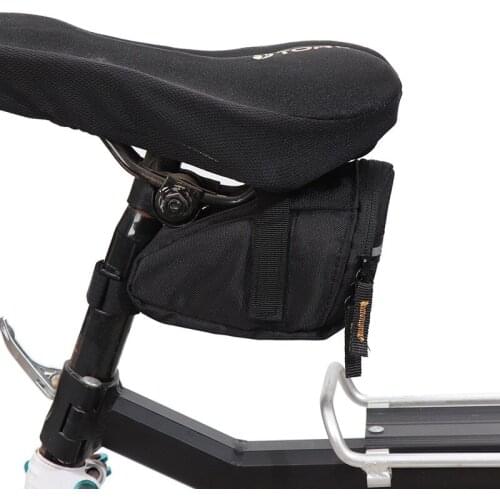 Mountain Road Bicycle Bag Waterproof Rainproof Storage Saddle Bag Seat Cycling Bicycle Reflective Tail Rear Pouch Bag