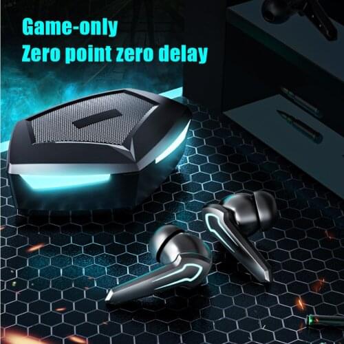 TWS 5.0 Earpiece Gaming Stereo Wireless Earphone Noise-Cancellation Sound Positioning Gaming Earbuds With Microphone