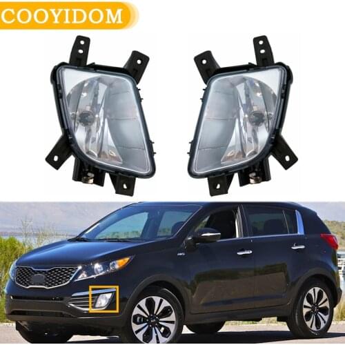 Front Bumper Fog Car Lights Driving Lamp headlight foglamps For KIA SPORTAGE 2011-2013 922013W000 922023W000 Fog Lamp Assembly