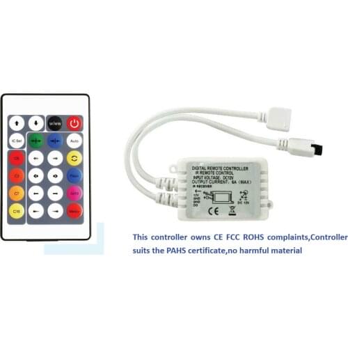 Full color ledpixel controller;support WS2811/2812B/UCS1903/TM1804/TM1809/INK1003;DC12V inpuit;12v/6A output