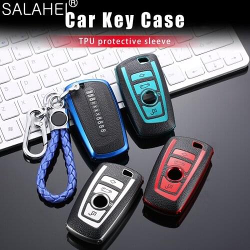 TPU Car Key Case Cover Key Bag For Bmw F20 F30 G20 f31 F34 F10 G30 F11 X3 F25 X4 I3 M3 M4 1 3 4 5 Series 320i 530i 550i Styling