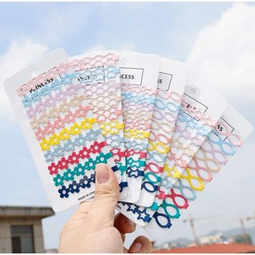 New arrival(10pcs/package) Lovely Candy Color Hair Pin Cute Clip Hairpins Fresh Hair Side Clips Pretty Hair Accessories