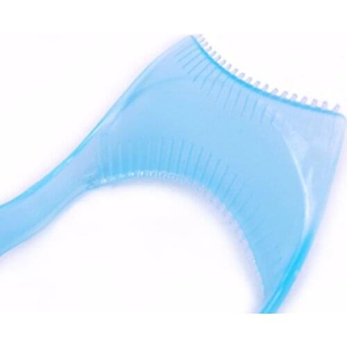 1PC Eyelash Brush Curler 3 In 1 Mascara Applicator Guide Guard Eyelash Comb Cosmetic Brush Eyes Lash Curler Makeup Tools New