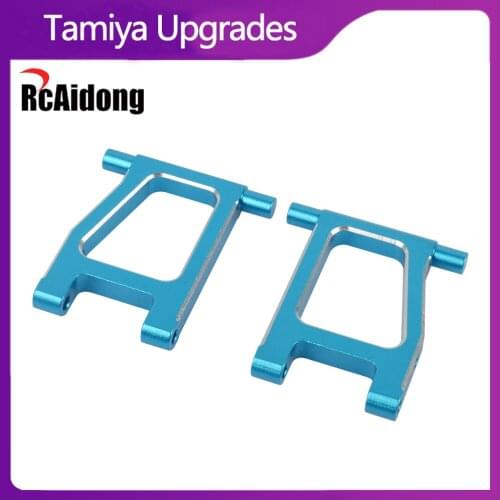 2Pcs TT-01 Aluminum alloy Rear Lower Suspension Arm for Tamiya TT01/TT01E 51003 B 1/10 RC Car Upgrades Parts