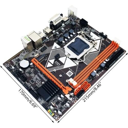 B85-M2 LGA1150 M-ATX Motherboard Support Integrated Graphics Card VGA DVI