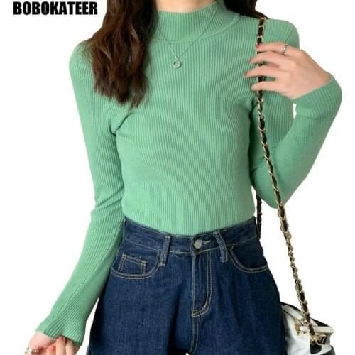 Женские свитера и кардиганы BOBOKATEER China At AliExpress