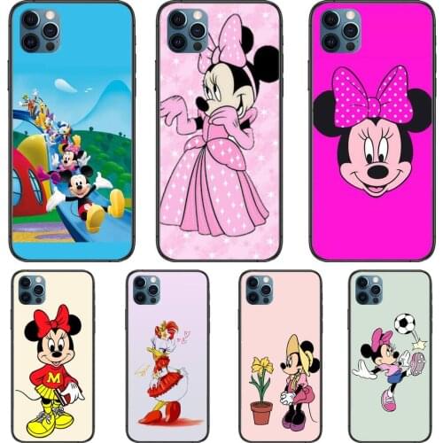 Our Mickey Mouse Anime Phone Cases cover For iphone 11 Pro Max case 12 8 7 6 S XR PLUS X XS SE 2020 mini mobile cell shell fund
