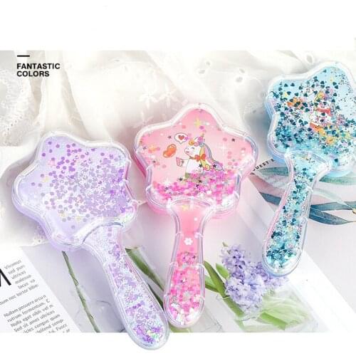 Super Cute 3D Unicorn Comb Baby Girl Hair Brush Cartoon Kids Hair Brush Christmas Gift