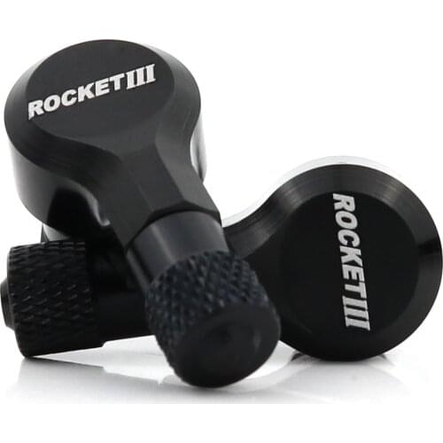 For Triumph ROCKET III 2004-2018 Motorcycle CNC Wheel Tubeless Tire Valve Stems 8.3mm 90 Degree Aluminum alloy