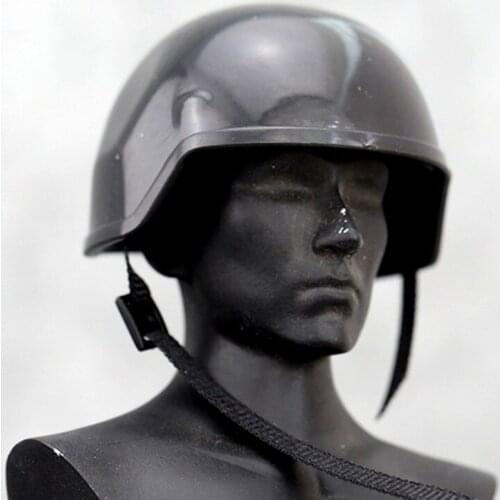 1:6 Scale Soldier Hat 1/6 Scale 1/6 Scale Model black SWAT Helmet Fit 12" Action figure Male Body Accessories