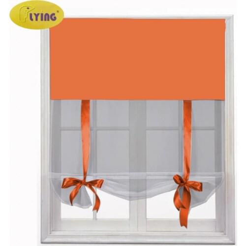 Flying Soft Pure White Tulle Curtains for Kitchen Sheer Curtain for Balcony Window Treatments Sheer Kitchen Voile Yarns