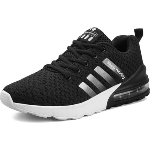 New Running Shoes Mens Sneakers Breathable Air Mesh Shoes Eva Athletic Sapatos Sport Male Classic Trainers Walking Shoes