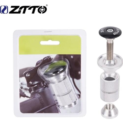 Bike Fork Steerer Headset Expander Plug Compression Compressor Adjuster Top Cap Plug Adjustable Locking Bike Expansion Screw