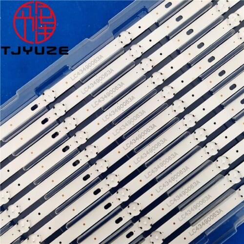 New LED backlight strip for 43LJ5500 43UJ6300 43UJ634V LC43490062A LC43490063A LC43490064A LC43490060A LC43490058A LC43490059A