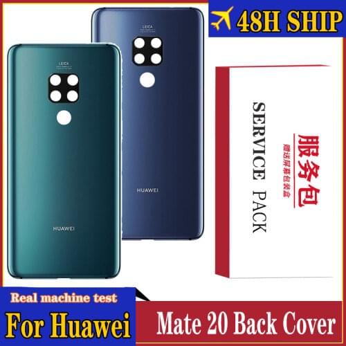 Original Battery Cover for Huawei Mate 20 Glass Back Housing Replacement Repair Parts Apply to Huawei Mate 20 HMA-L09 HMA-L29