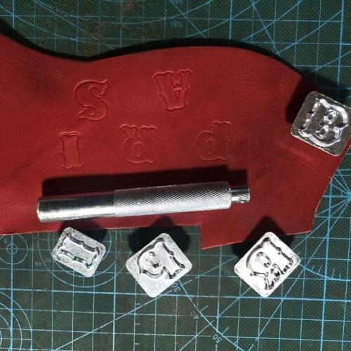 Carving Leather Art Alphabet Set Letters Stamp Handmade Durable Portable Metal DIY Tools SCIE999