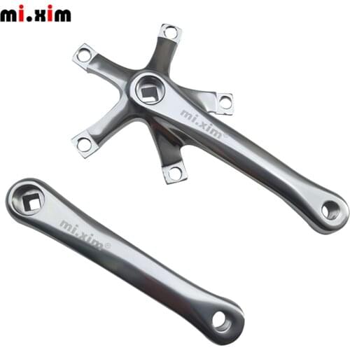 MI.XIM BCD 130mm RD2 Road Foldable Bike Crank 107-113mm Square Hole Five Claw Aluminum Alloy 8/9/10 Speed 165 Bicycle Accessorie