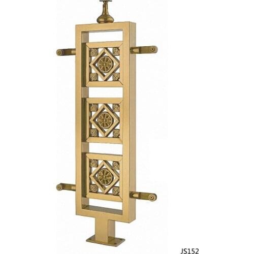 Freeshipping 950mm JS152 Column Customade Floor Mount Newel Handrail Armrest Post Pillar Pole for Staircase