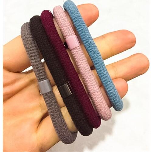 Korean Style Fresh Simple All-Matched Hair Band Multi-color Hair Rope Hair Rings Hot Selling Hair Accessories Headpiece Hot Sll
