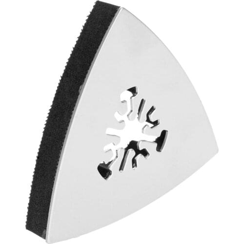 Universal 80mm Triangular Sanding Pad Oscillating Multi Tools Polishing Grinding for Drill Dremel Rotary Tools