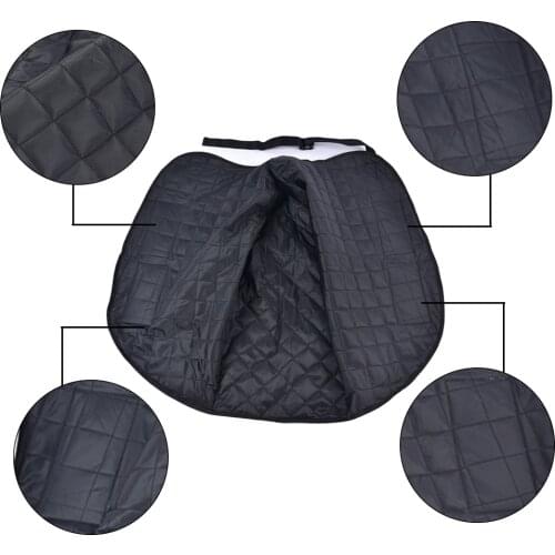 Universal Motorcycle Scooter Leg Cover Black Windproof Waterproof Leg Protection Cover Lap Apron Warm Cover