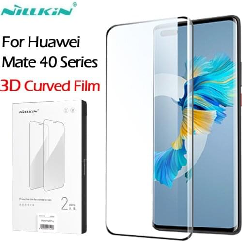 For Huawei Mate 40 Pro Film 3D Nillkin Impact Resistant Curved Film Full Screen Glue Protective For Mate40 + Plus RS Prosche