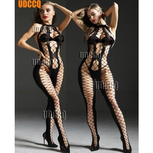 Women hot sexy lingerie women hot sexy lingerie costumes underwear Body stocking product Crotchless erotic porn babydoll 8868