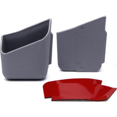 1 Pair Black Universal Car Auto Accessories Glasses Organizer Storage Box Holder QW