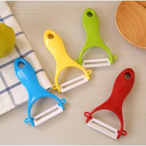 1pc Creative Ceramic Vegetable Fruit Peeler Cutter Sharp Cutlery Peeler Vegetable Cutter Cooking Kitchen Accessories Gadgets