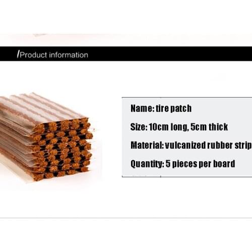 10 / 20 / 30 Pieces / Batch Tubeless Tire Repair Strip Tire Burst Emergency Rubber Automobile Motorcycle Bicycle Tire Repair Str